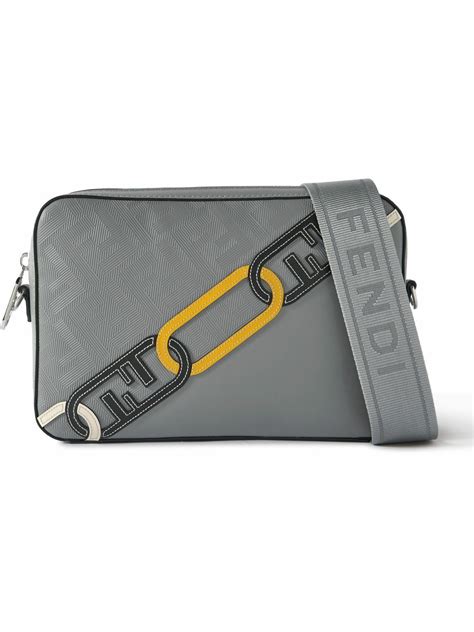 fendi messenger bag cheap|fendi bag with thick strap.